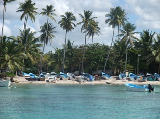 Barques à Bayahibe
